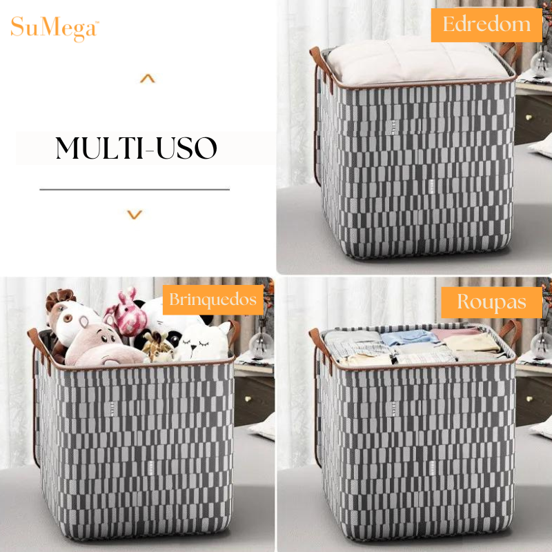 Organizador Grande Capacidade Multi-Uso Sumega