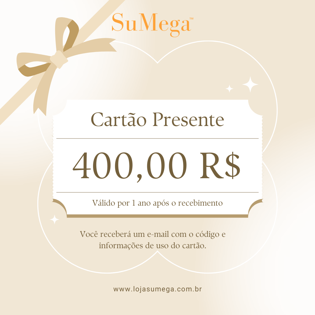 Cartão Presente SuMega