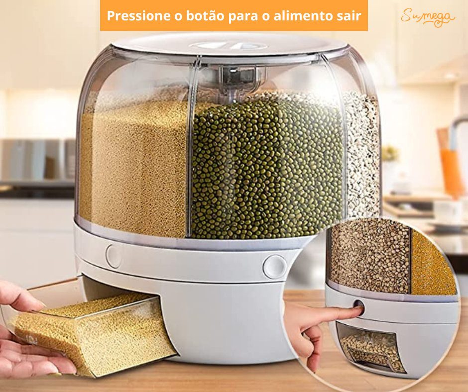 Dispenser de Alimentos Giratório TopChef