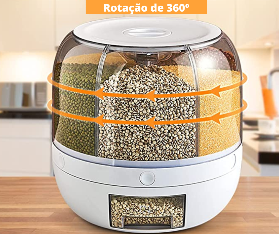 Dispenser de Alimentos Giratório TopChef