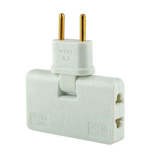 3 Plugs Elétricos 3 em1 - Rotação 180º