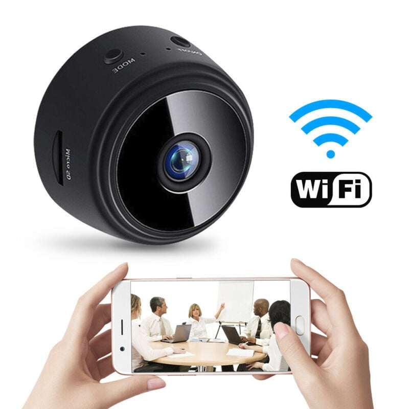 Mini Câmera de Segurança Magnética A9 WI-FI 1080P